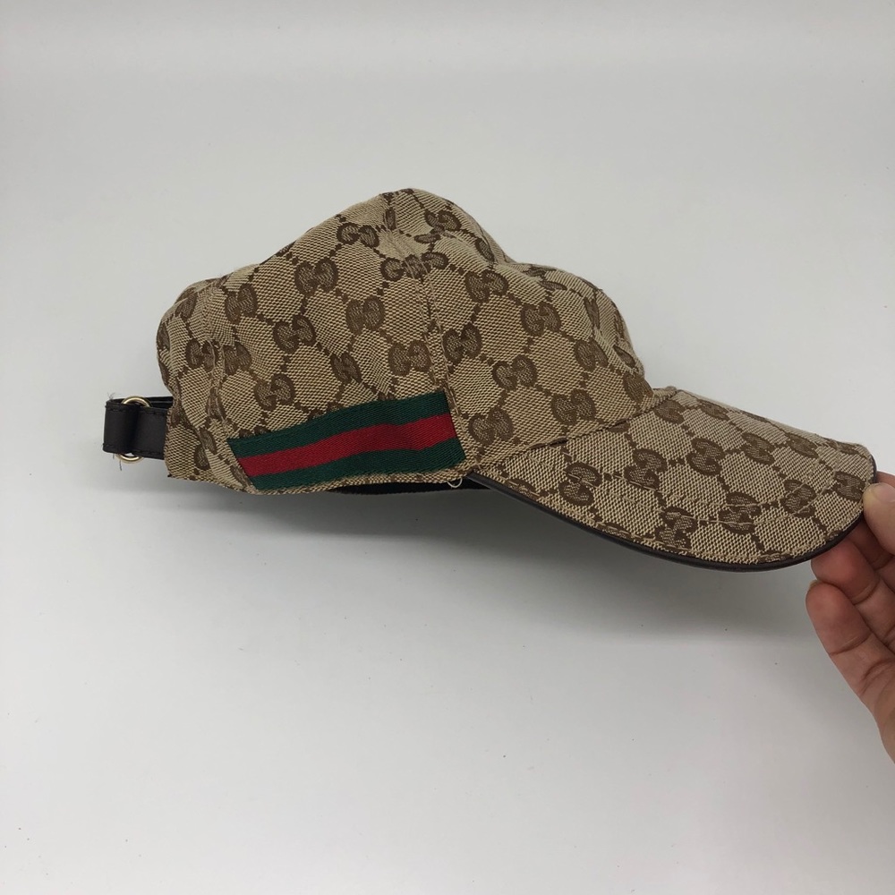 Gucci Canvas Baseball Cap hat